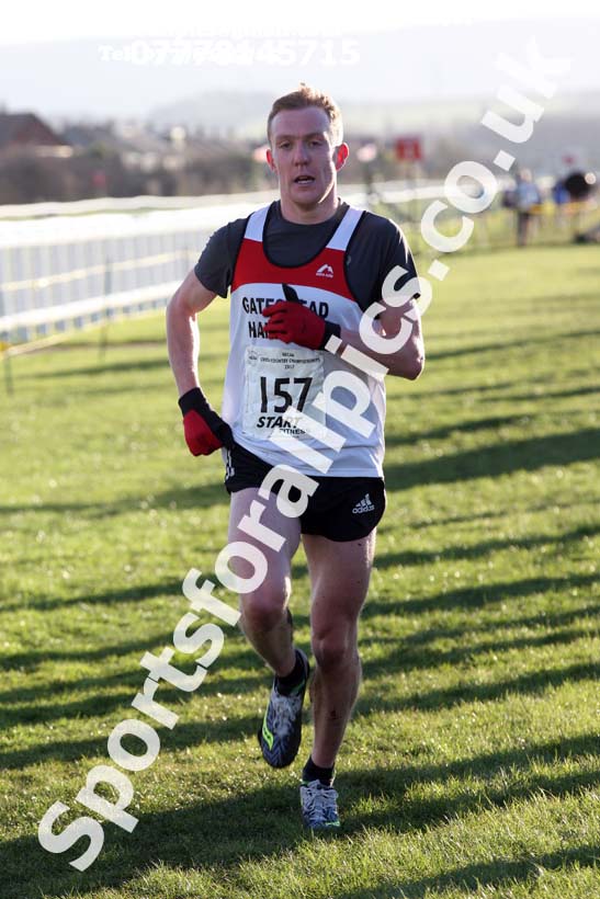 Senior mens North Eastern Cross Country, Redcar. Photo:  David T. Hewitson/Sports for All Pics